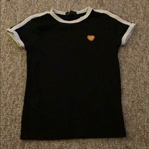 Women’s S Pizza Heart T-Shirt